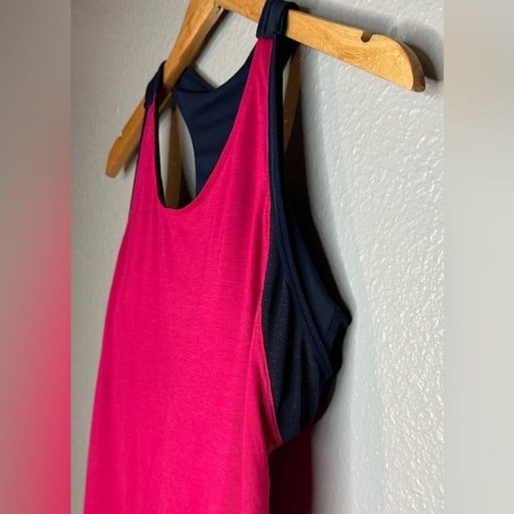 Athleta pink blue tank Small - Picture 2 of 6